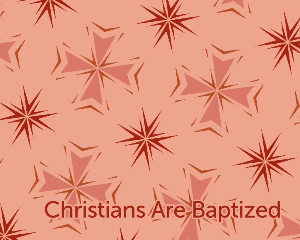 christians-are-baptized
